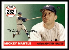 2007 Topps Home Run History #MHR282 Mickey Mantle New York Yankees